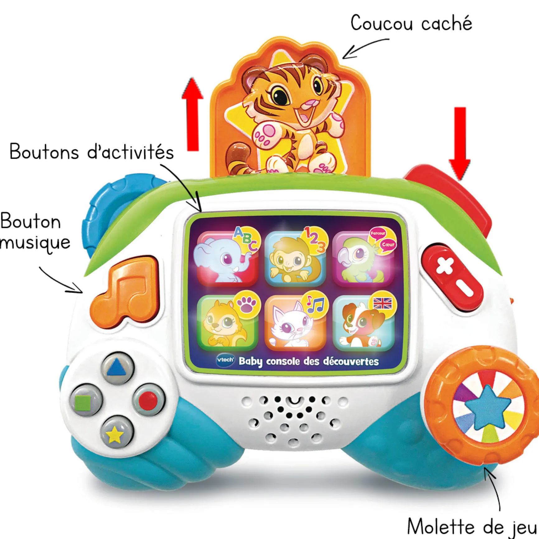 Baby console des découvertes