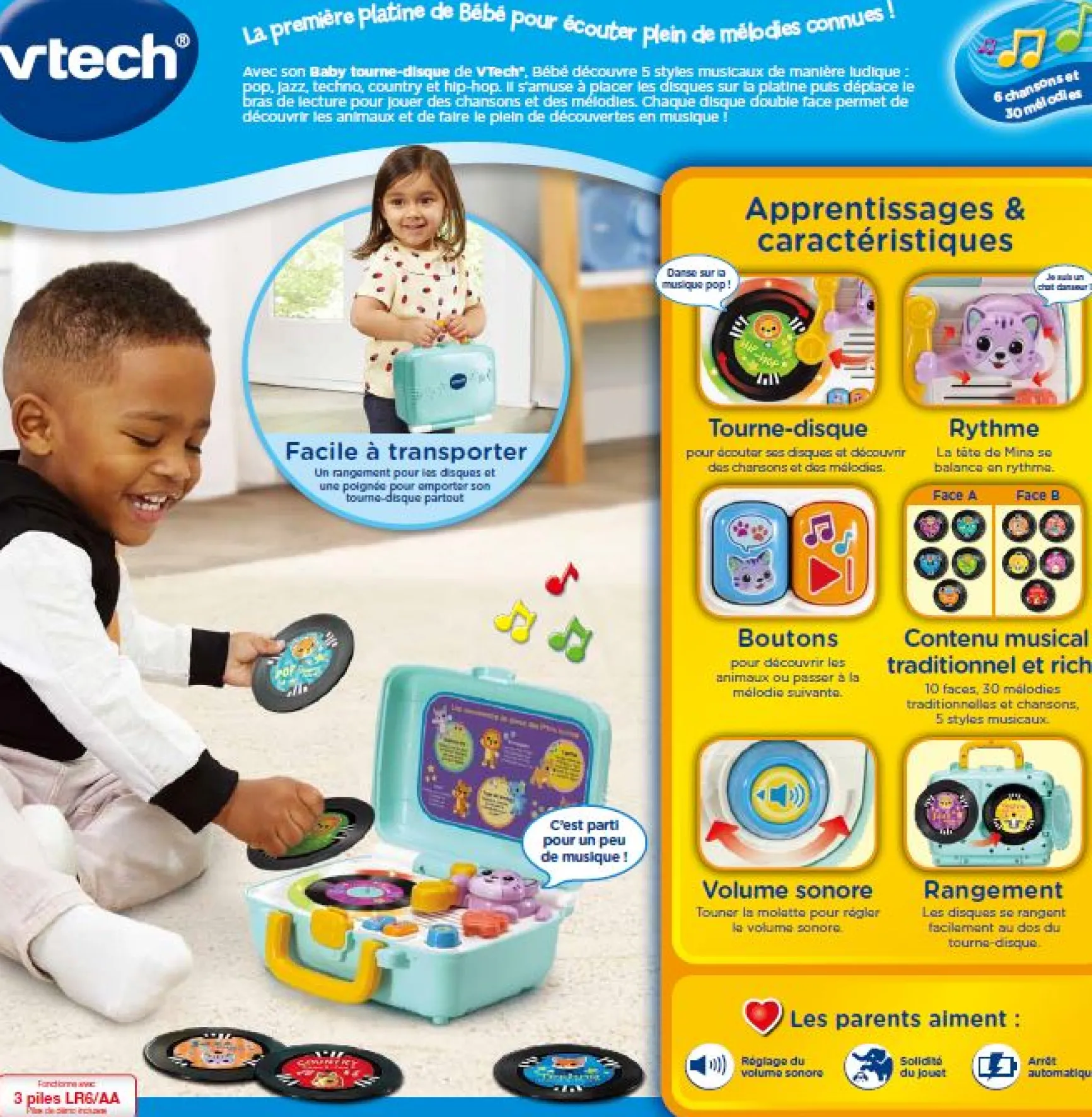 Baby tourne-disque