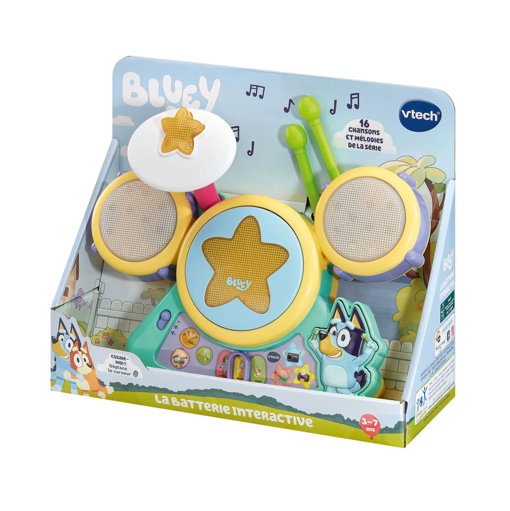 Bluey - La batterie interactive