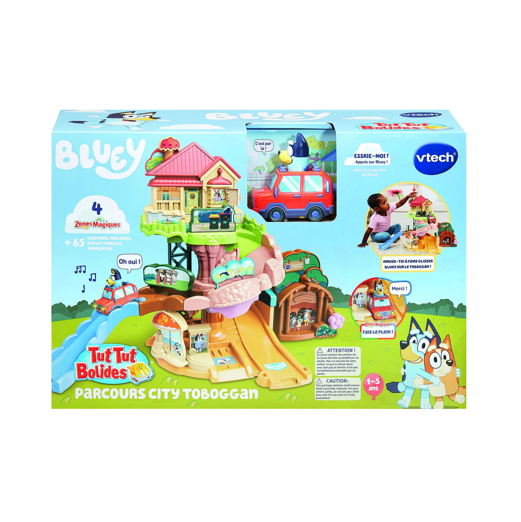 Bluey - Parcours City Toboggan