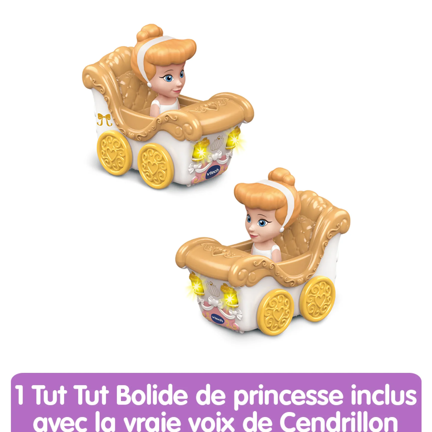 Château-toboggan enchanté - Tut Tut Bolides Disney Princesses