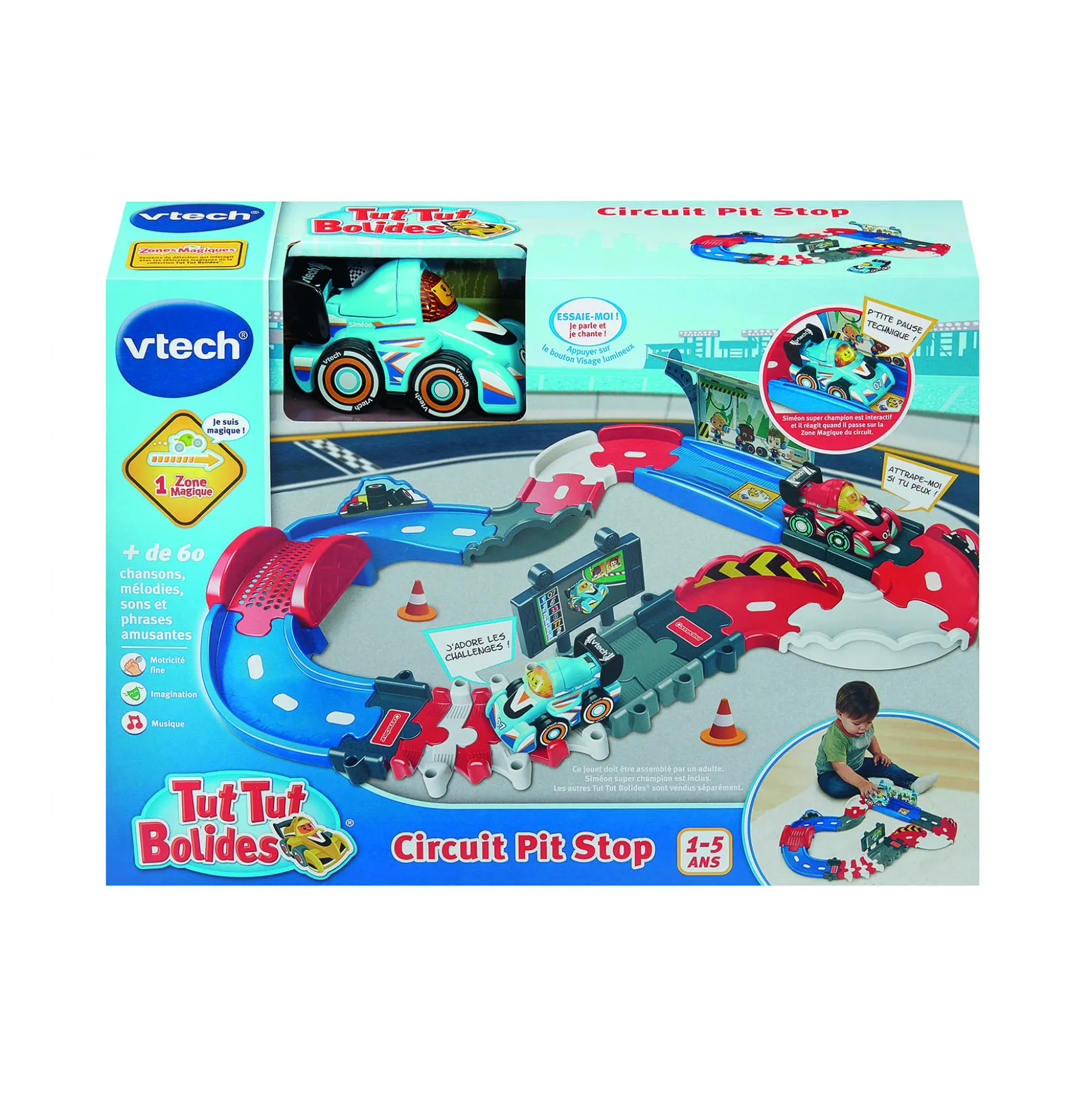 Circuit Pit Stop (+ Siméon super champion)