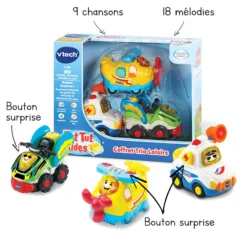 Coffret trio de petites voitures - Tut Tut Bolides