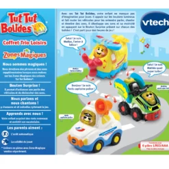 Coffret trio de petites voitures - Tut Tut Bolides