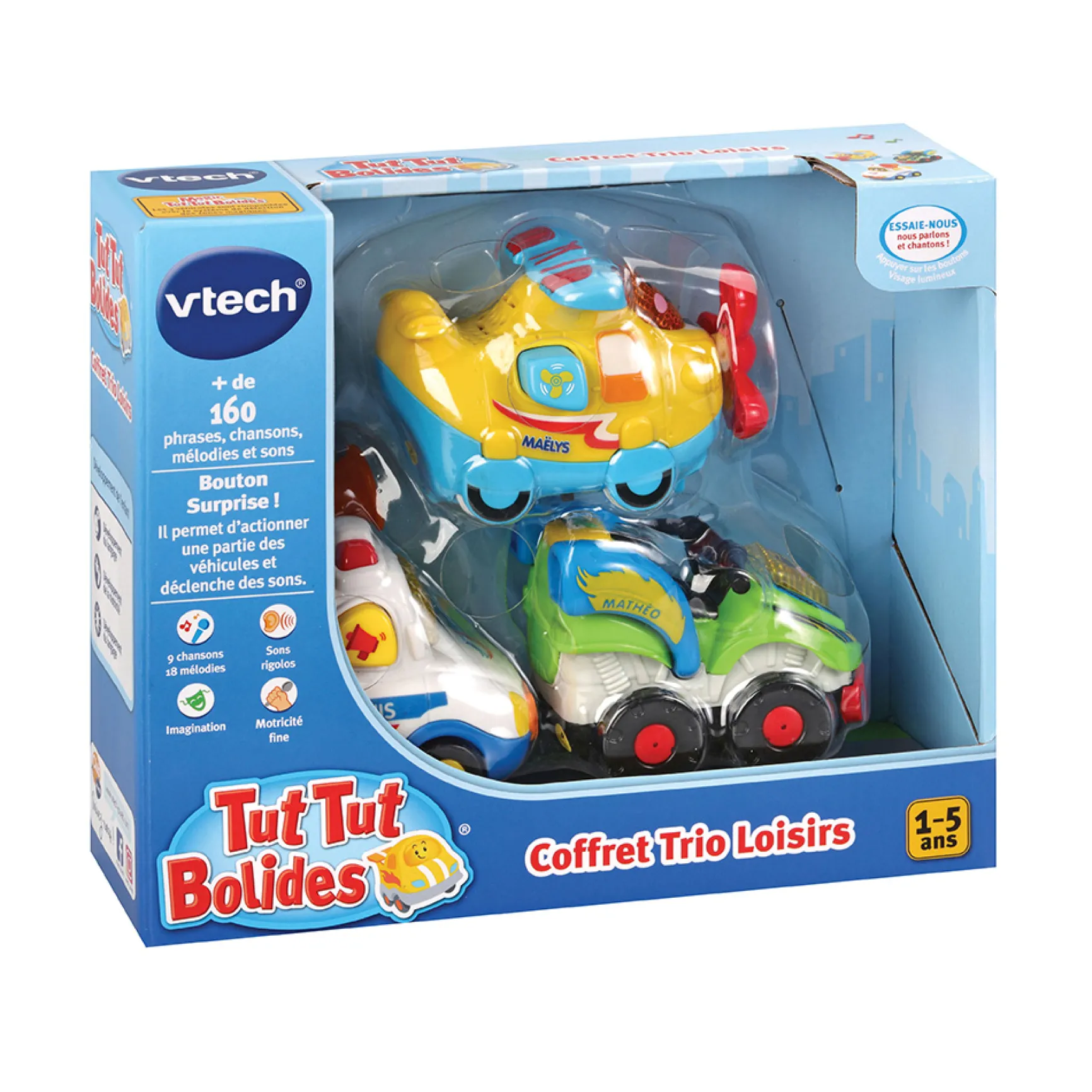 Coffret trio de petites voitures - Tut Tut Bolides