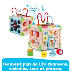 Cube nature interactif multi-activités