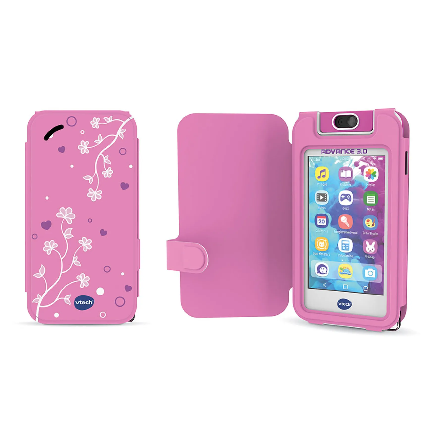 Etui de protection rose pour KidiCom Max 3.0 / Advance 3.0