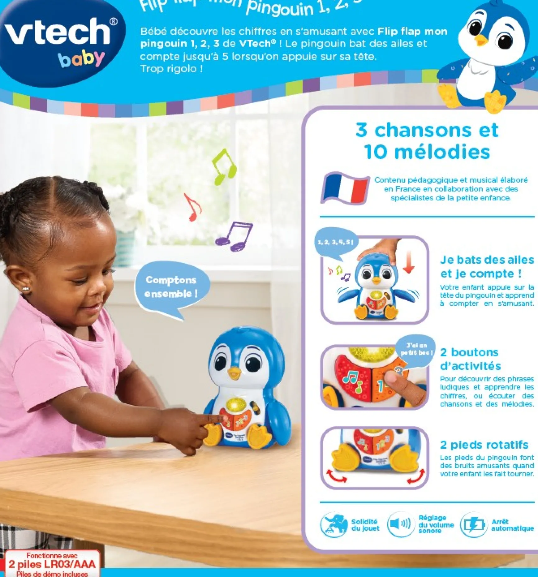 Flip Flap Mon pingouin 1, 2, 3