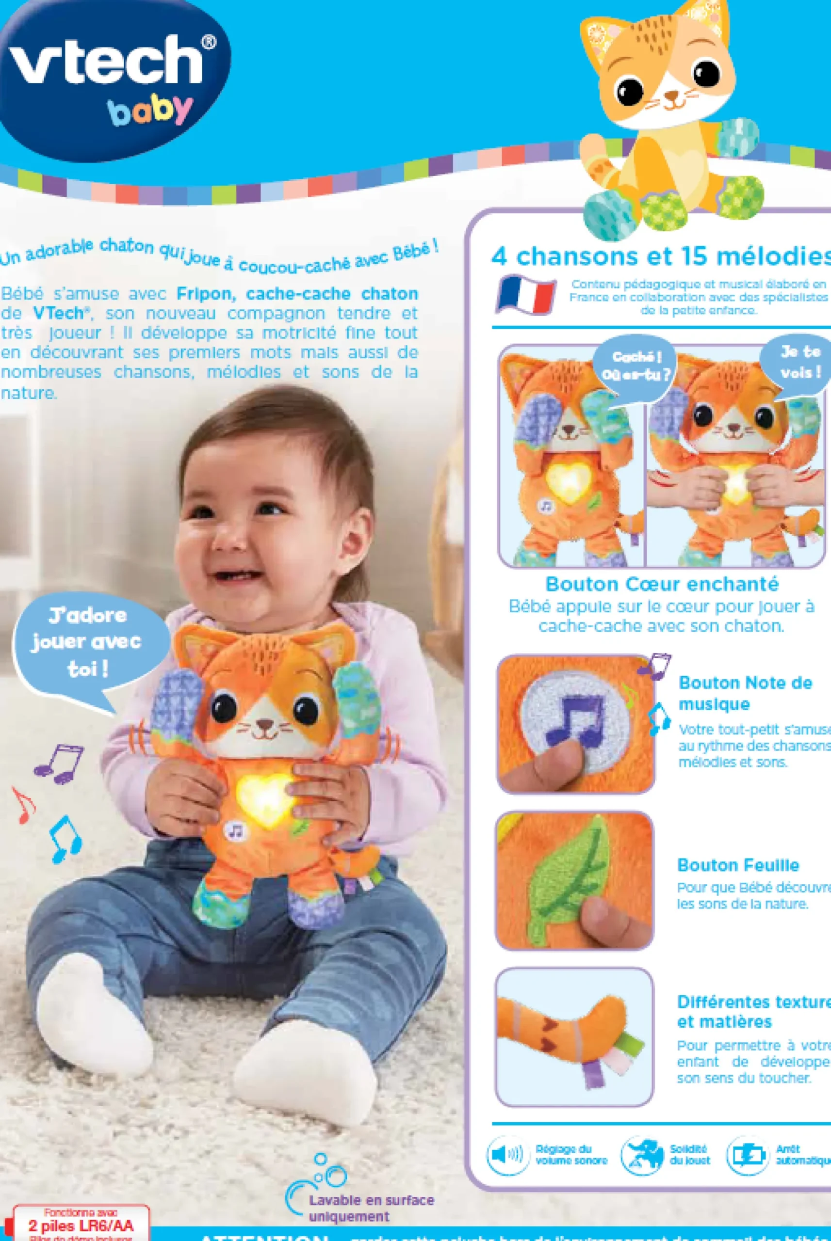 Fripon, cache-cache chaton