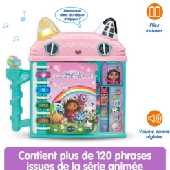 Gabby et la maison magique - La maison-livre éducative