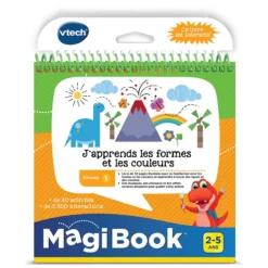 J'apprends les formes et les couleurs - Livre Magibook