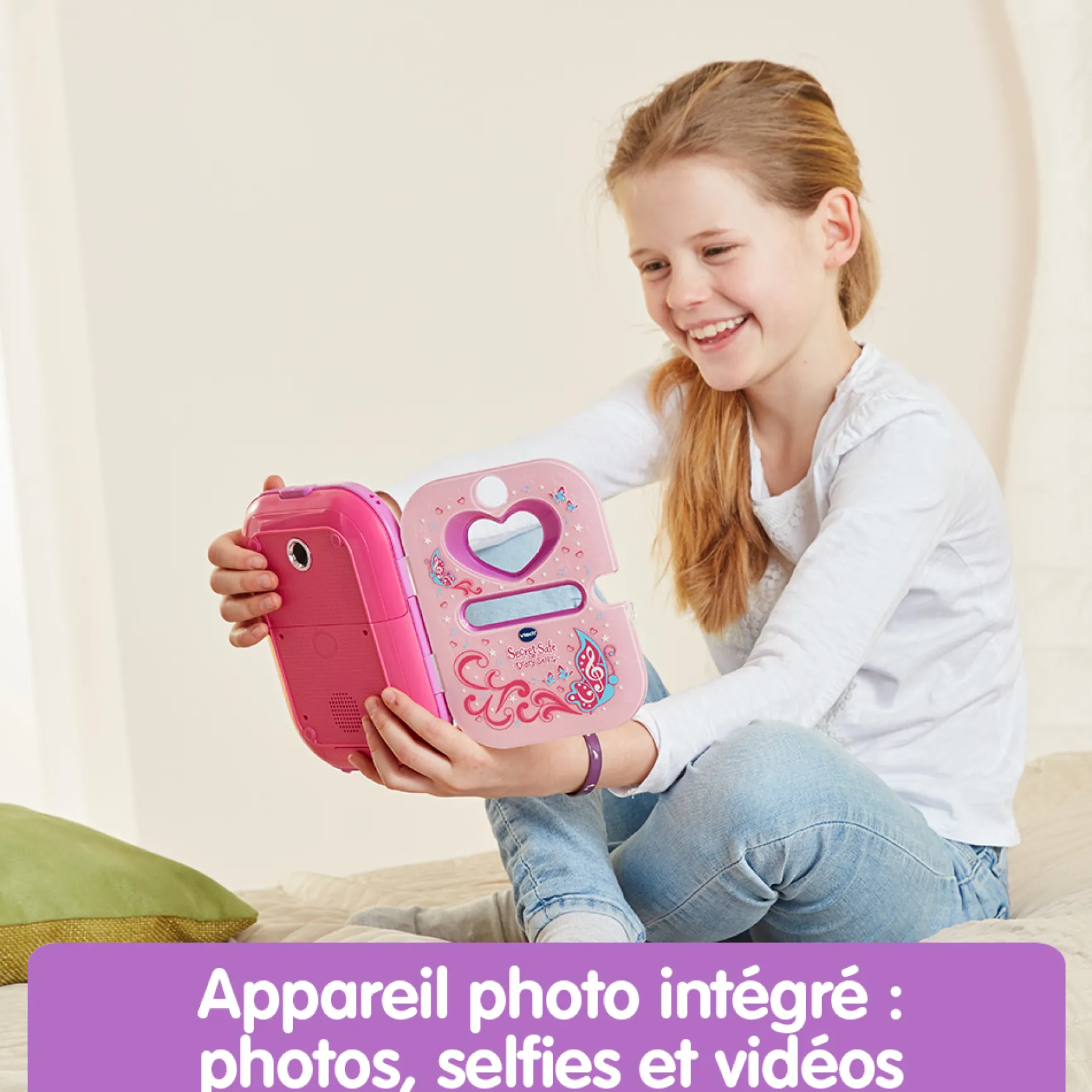 Journal intime electronique KidiSecrets Selfie Music