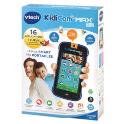 KidiCom MAX 3.0 bleu - portable sécurisé enfant