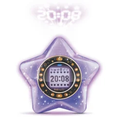 Kidimagic Starlight violet - réveil enfant