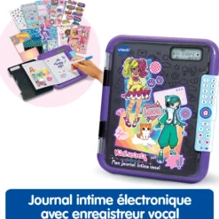 KidiSecrets 365 - Mon journal intime vocal (noir)