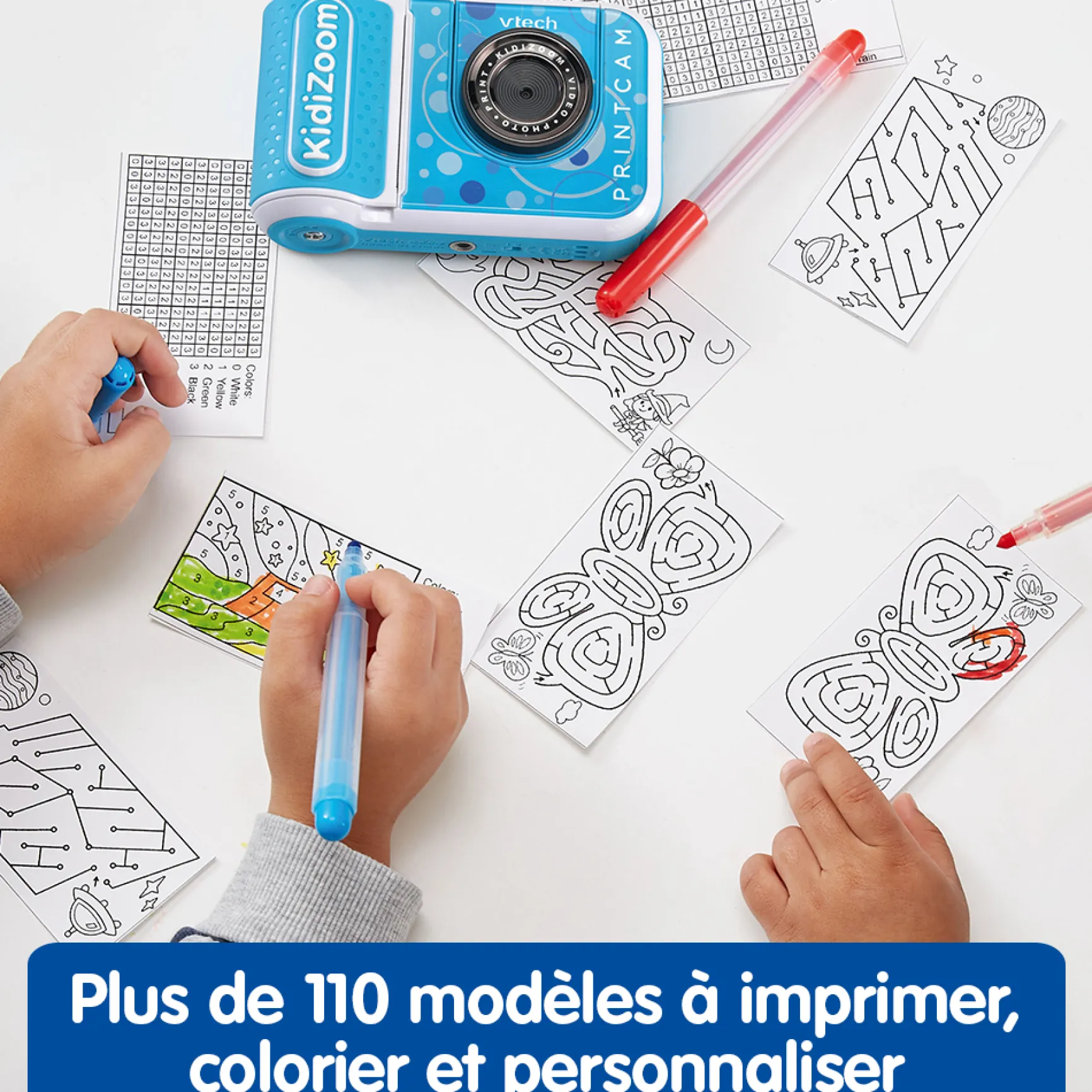 KidiZoom Print Cam bleu