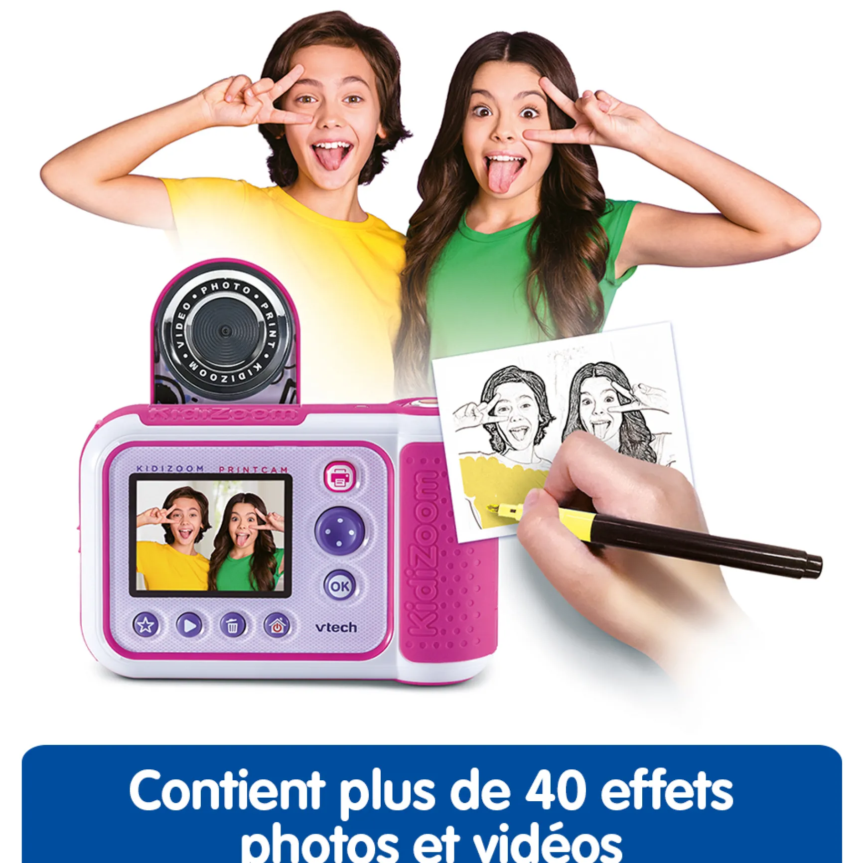 KidiZoom Print Cam rose
