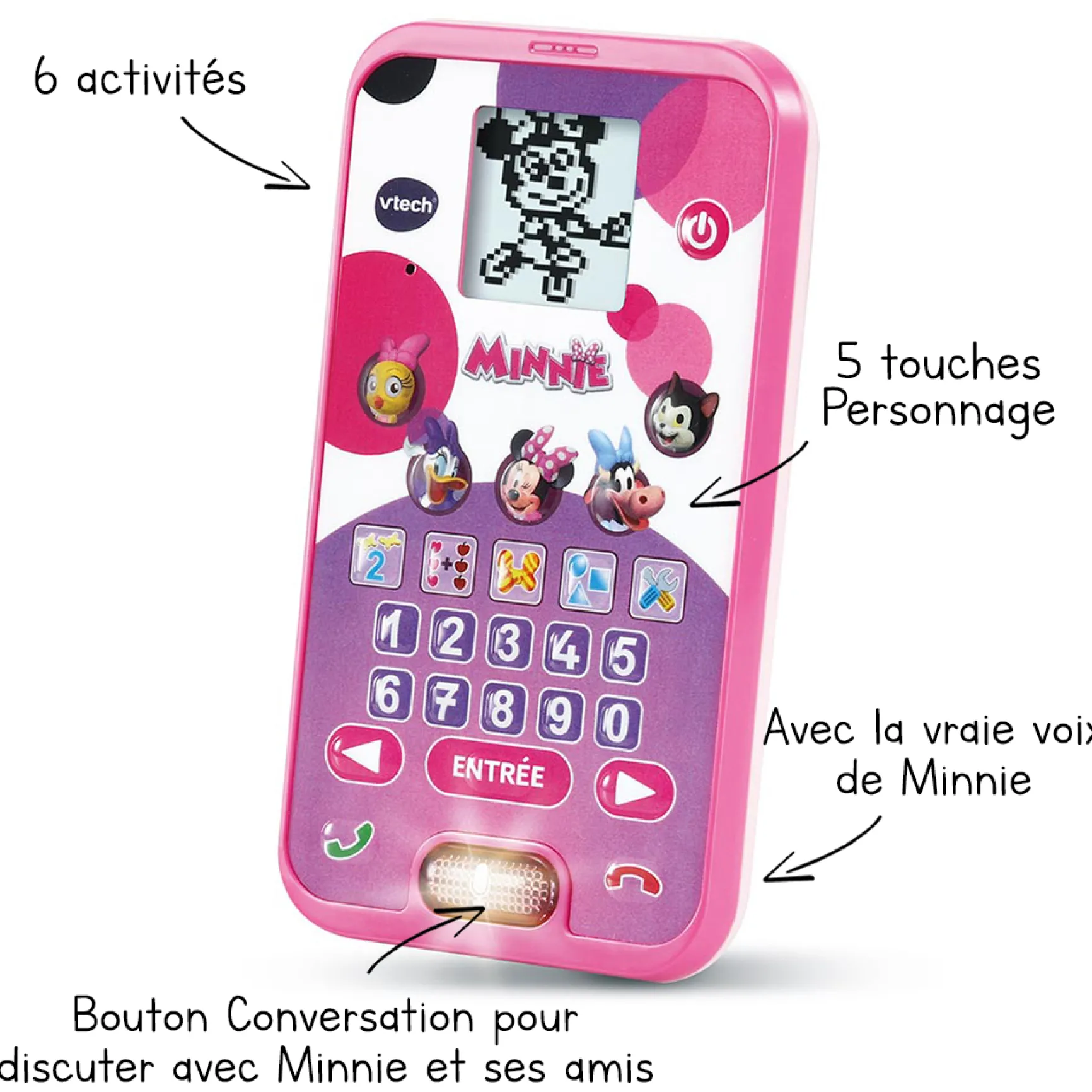 Le smartphone éducatif de Minnie