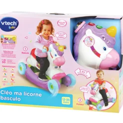 Licorne à bascule Cléo - porteur bébé
