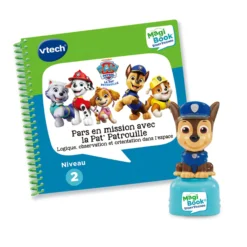 Livre Pars en mission avec la Pat' Patrouille + figurine