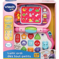 Lumi ordi des tout-petits rose