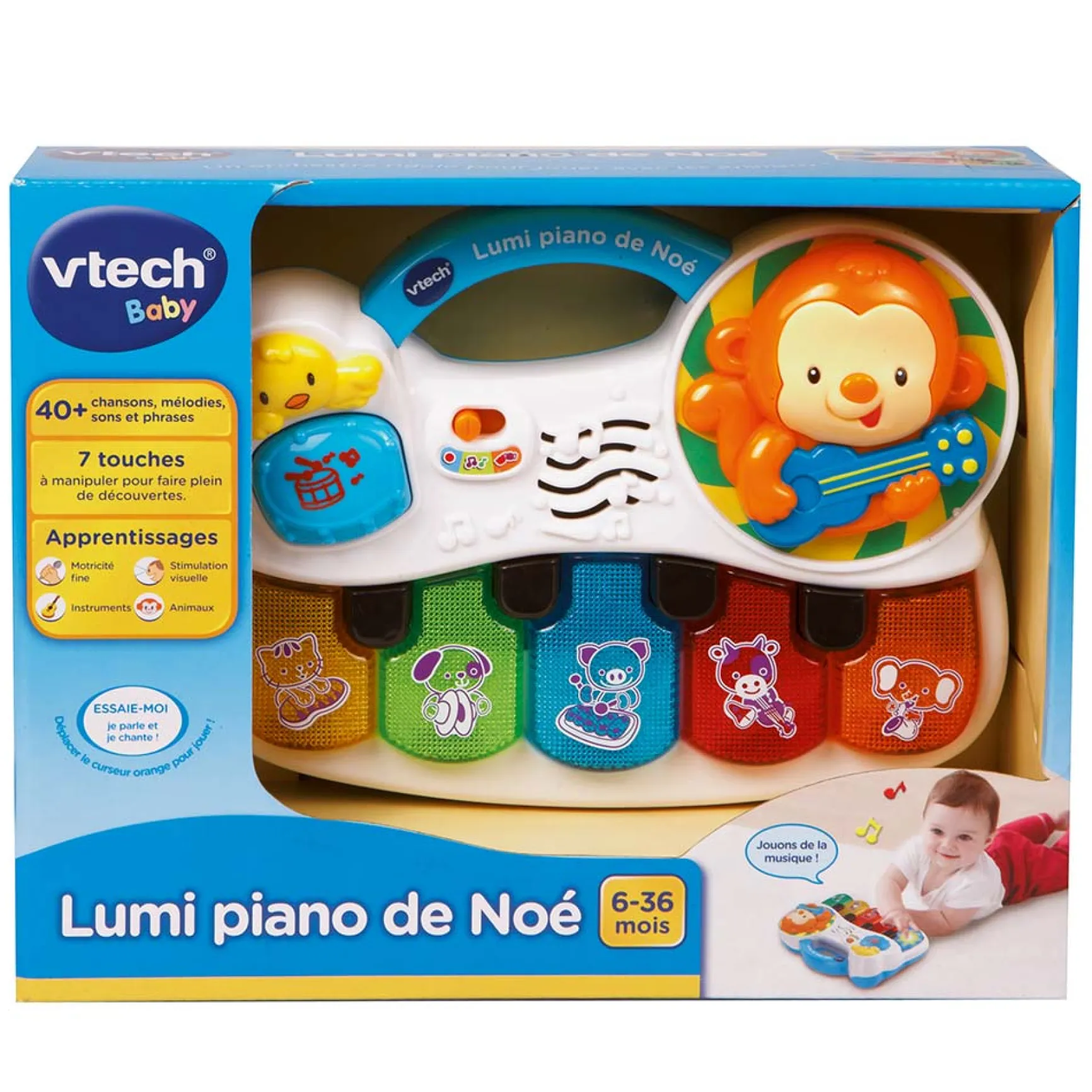 Lumi piano de Noé - piano lumineux