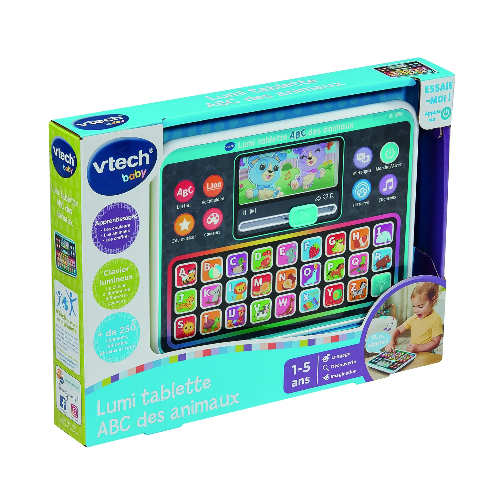 Lumi tablette ABC des animaux