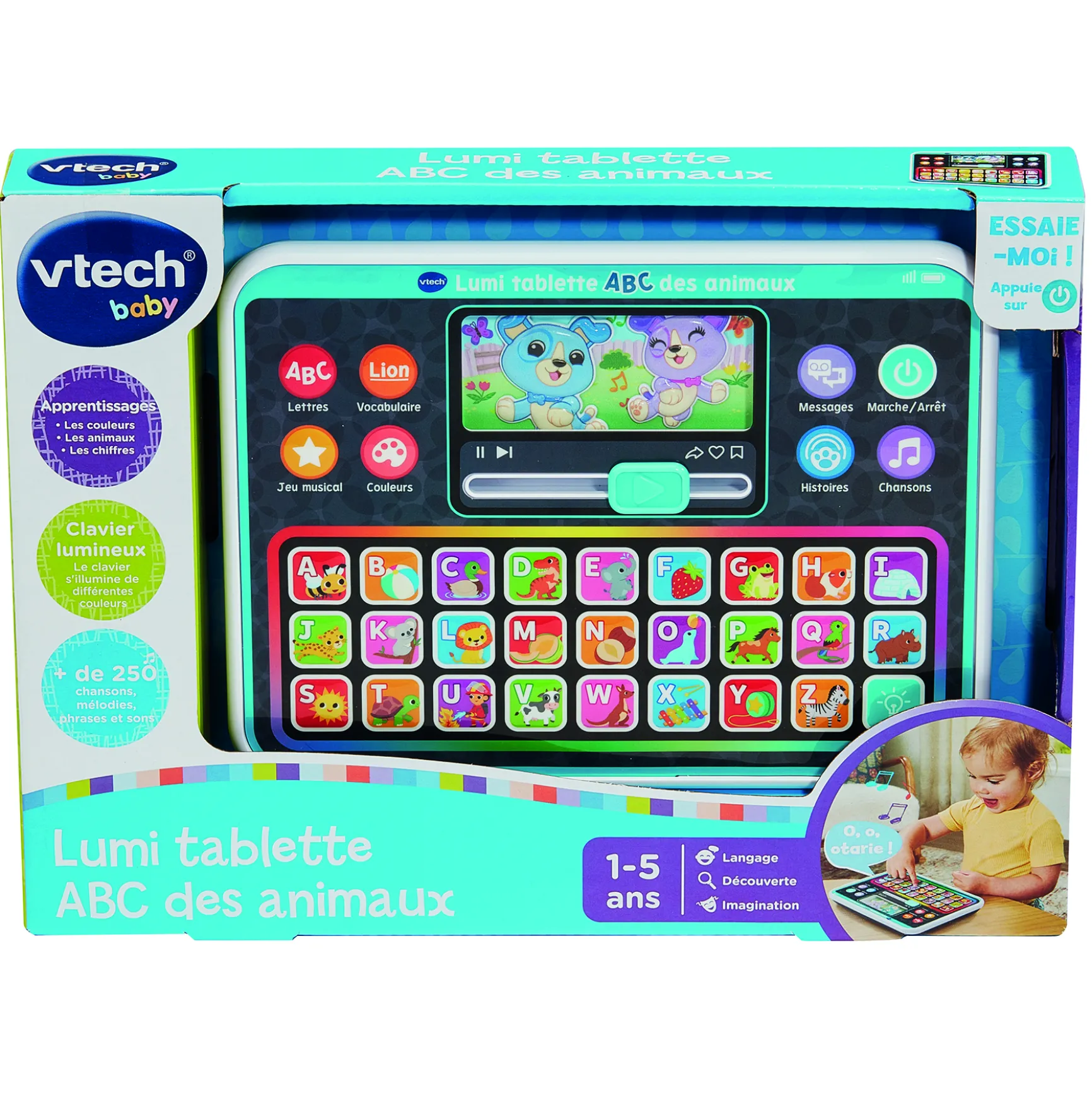 Lumi tablette ABC des animaux