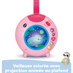 Lumi veilleuse nuit enchantée rose