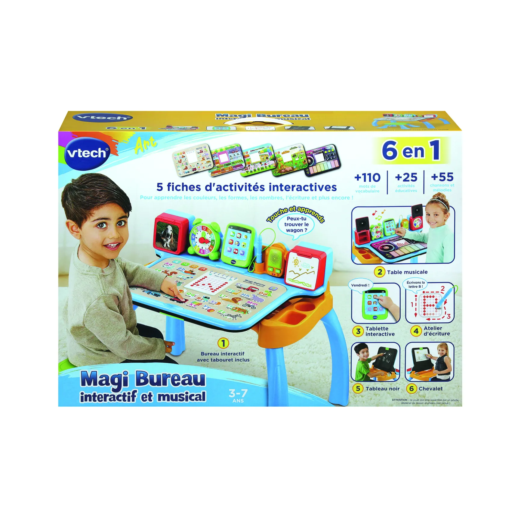 Magi bureau interactif et musical 6 en 1