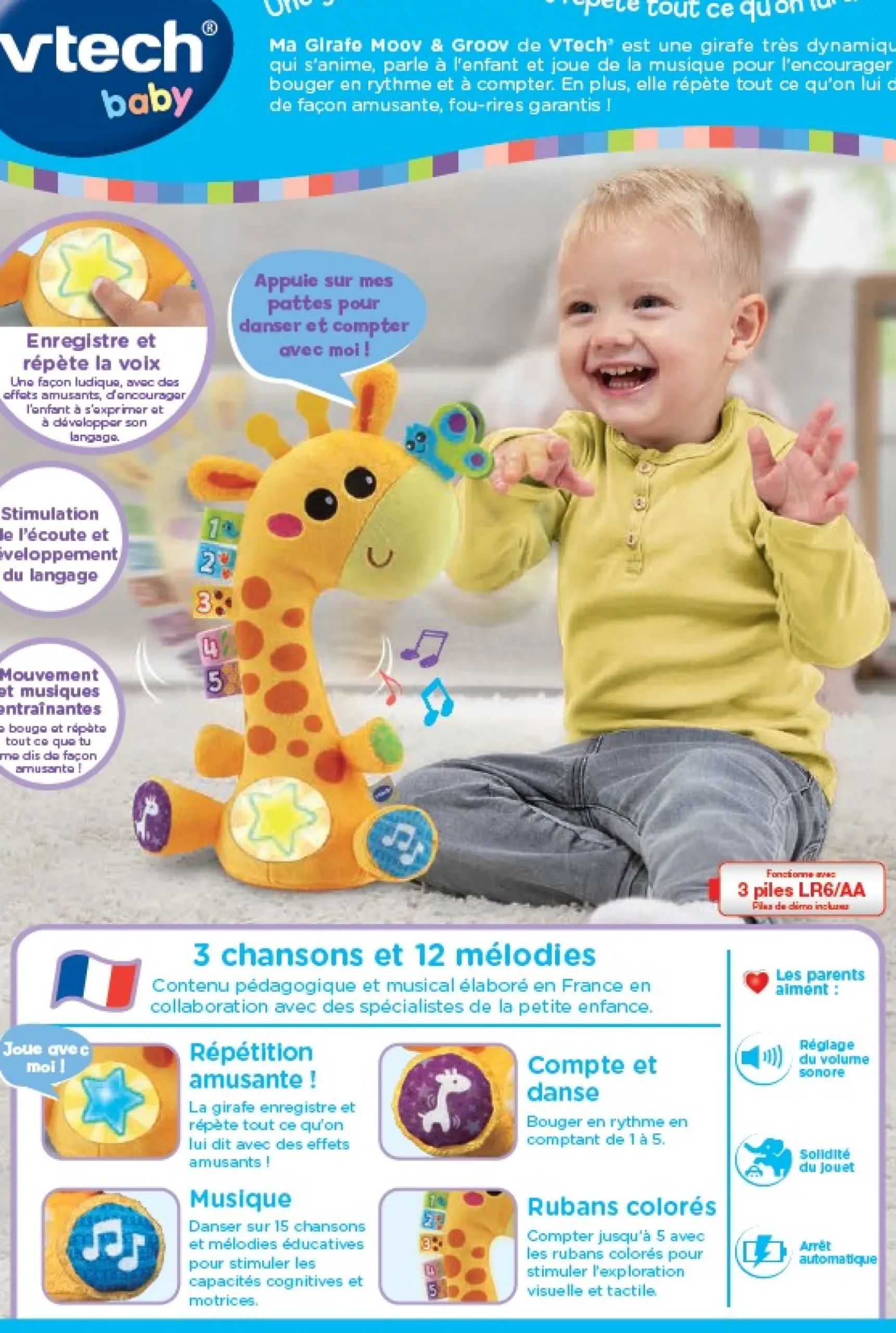 Ma girafe Moov & Groov