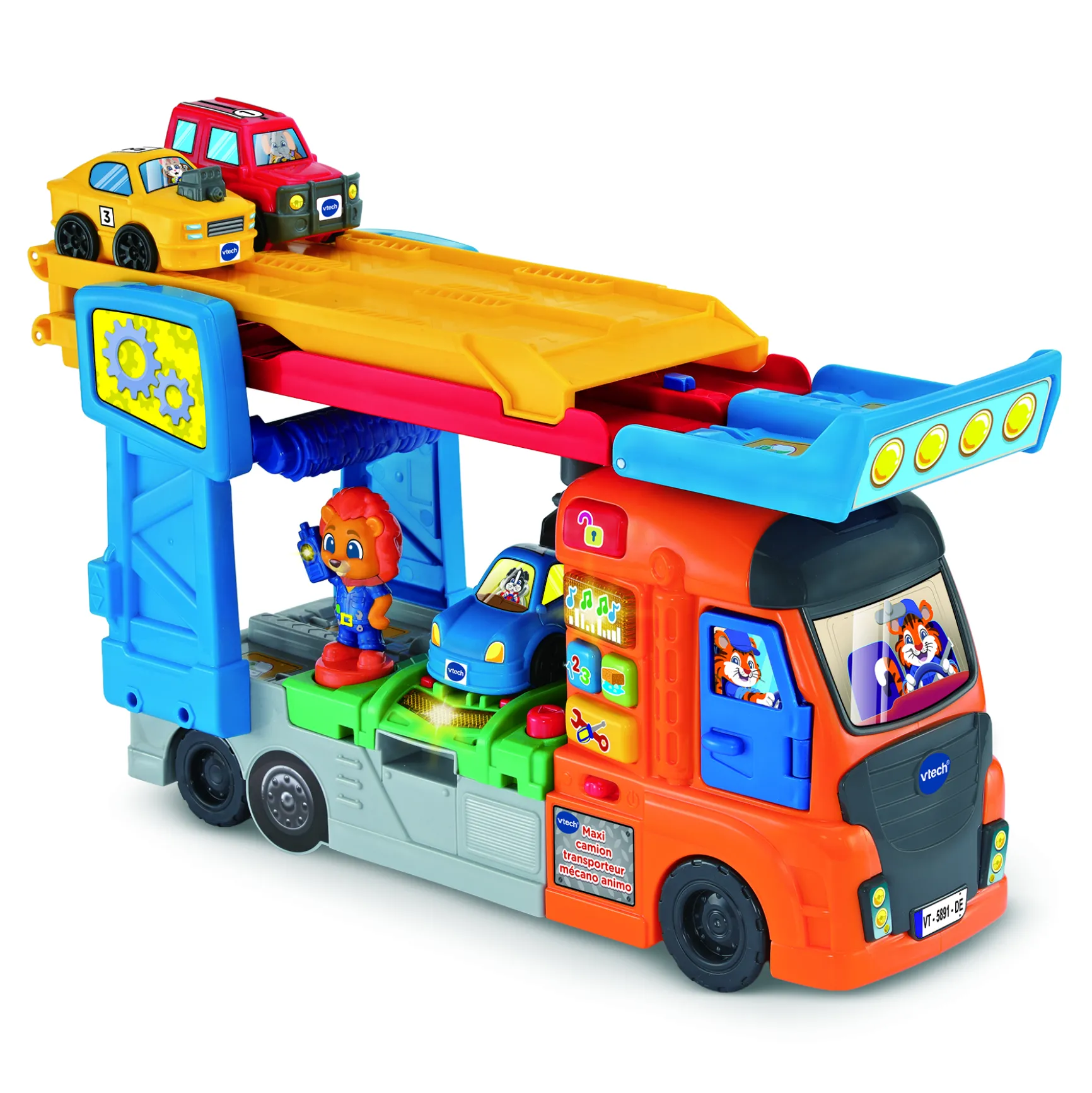 Maxi camion transporteur Mécano Animo