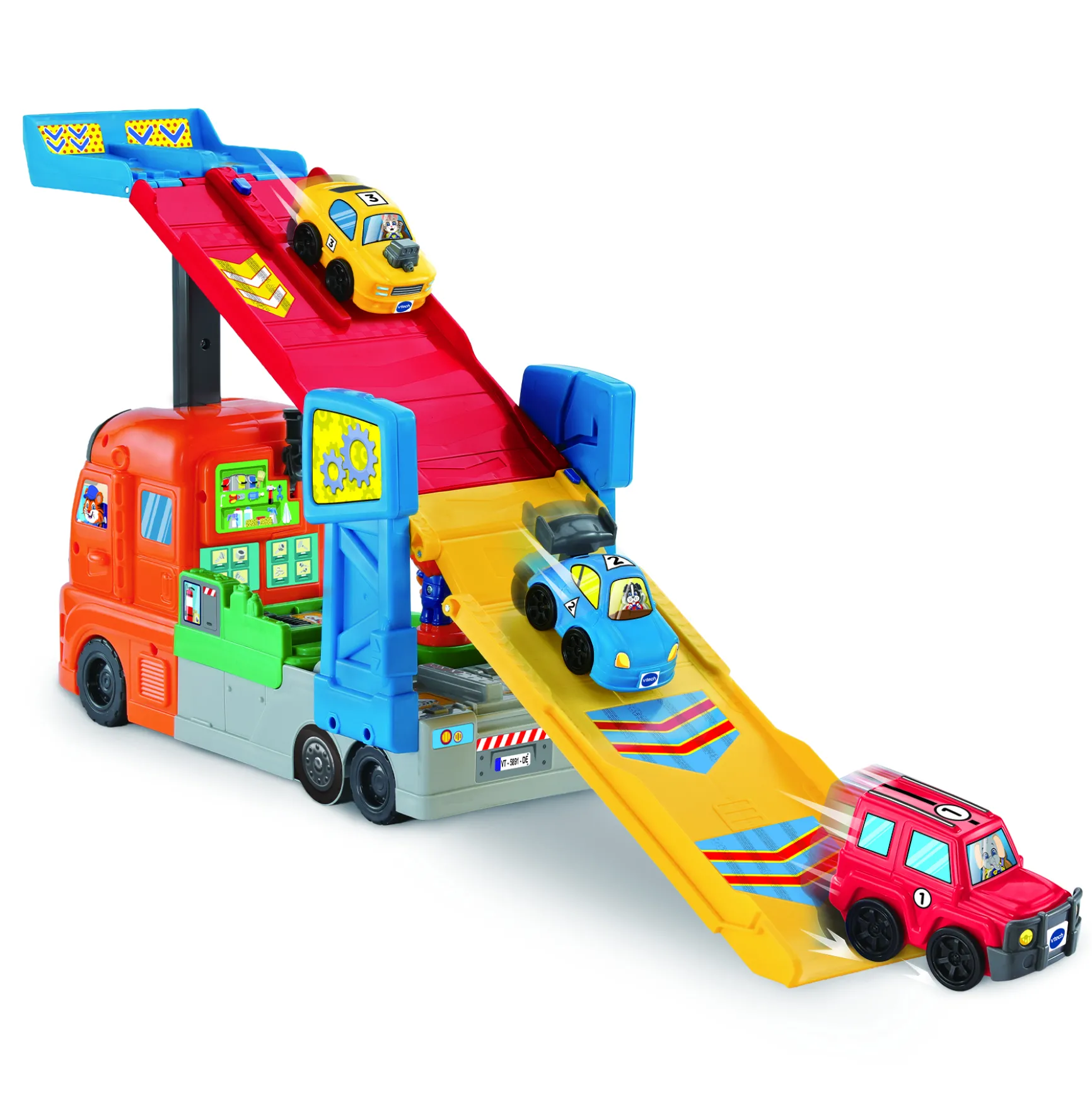 Maxi camion transporteur Mécano Animo