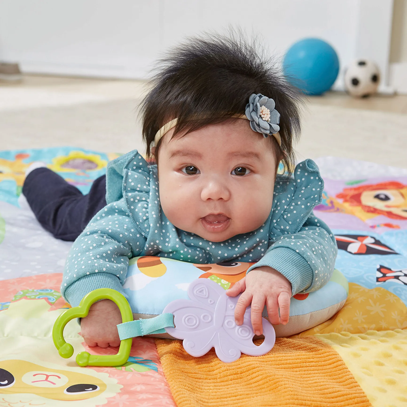 Maxi tapis d'éveil sensoriel 7 en 1