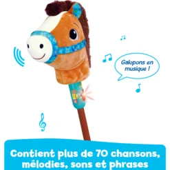 Mistral cheval bâton musical
