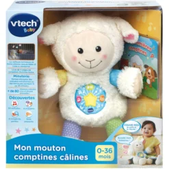 Mon mouton comptines câlines - peluche interactive