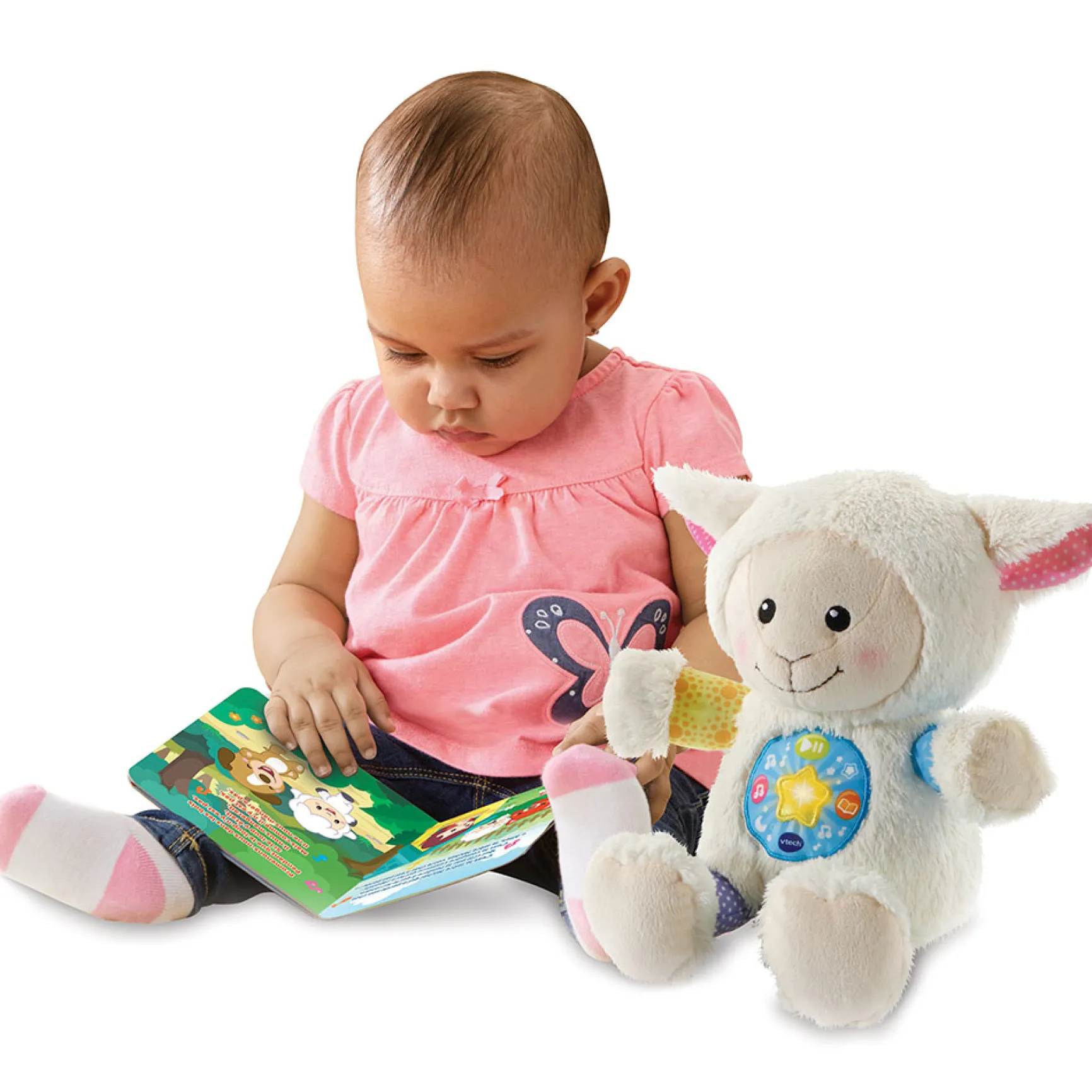 Mon mouton comptines câlines - peluche interactive