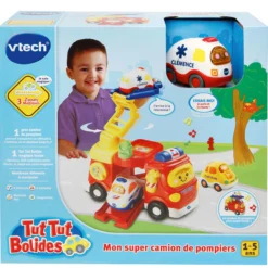 Mon super camion de pompiers - Tut Tut Bolides