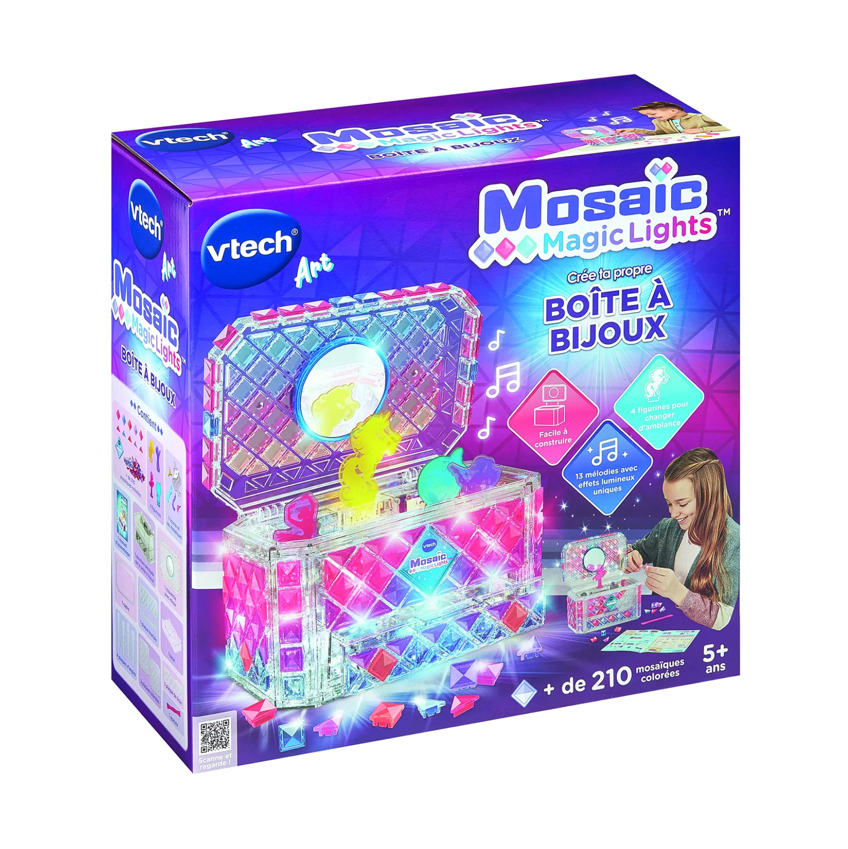 Mosaïc Magic Lights - Boîte à bijoux