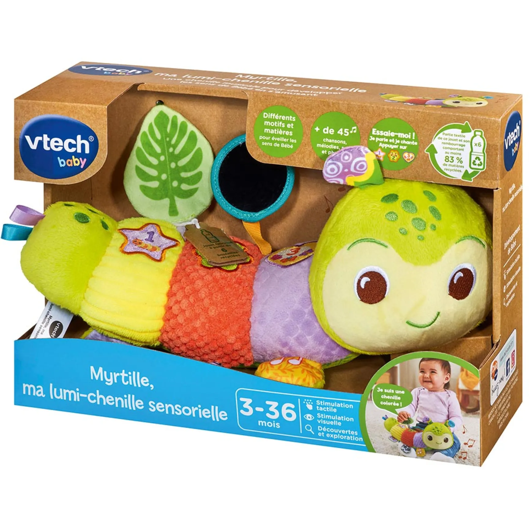 Myrtille, ma lumi-chenille sensorielle