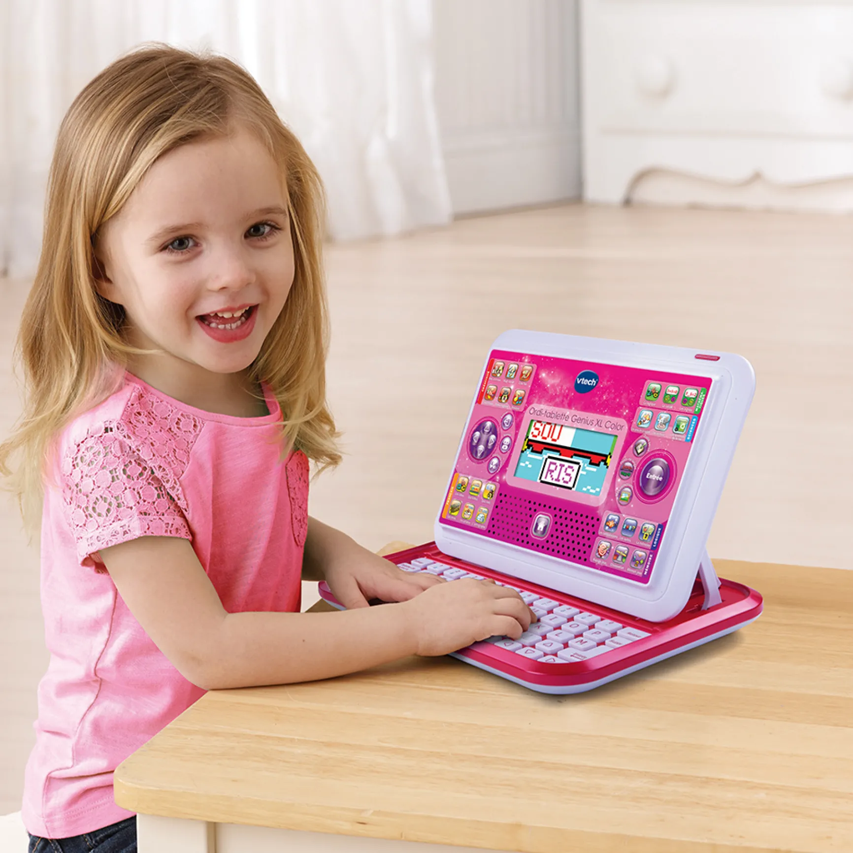 Ordi-tablette Genius XL Color - Rose