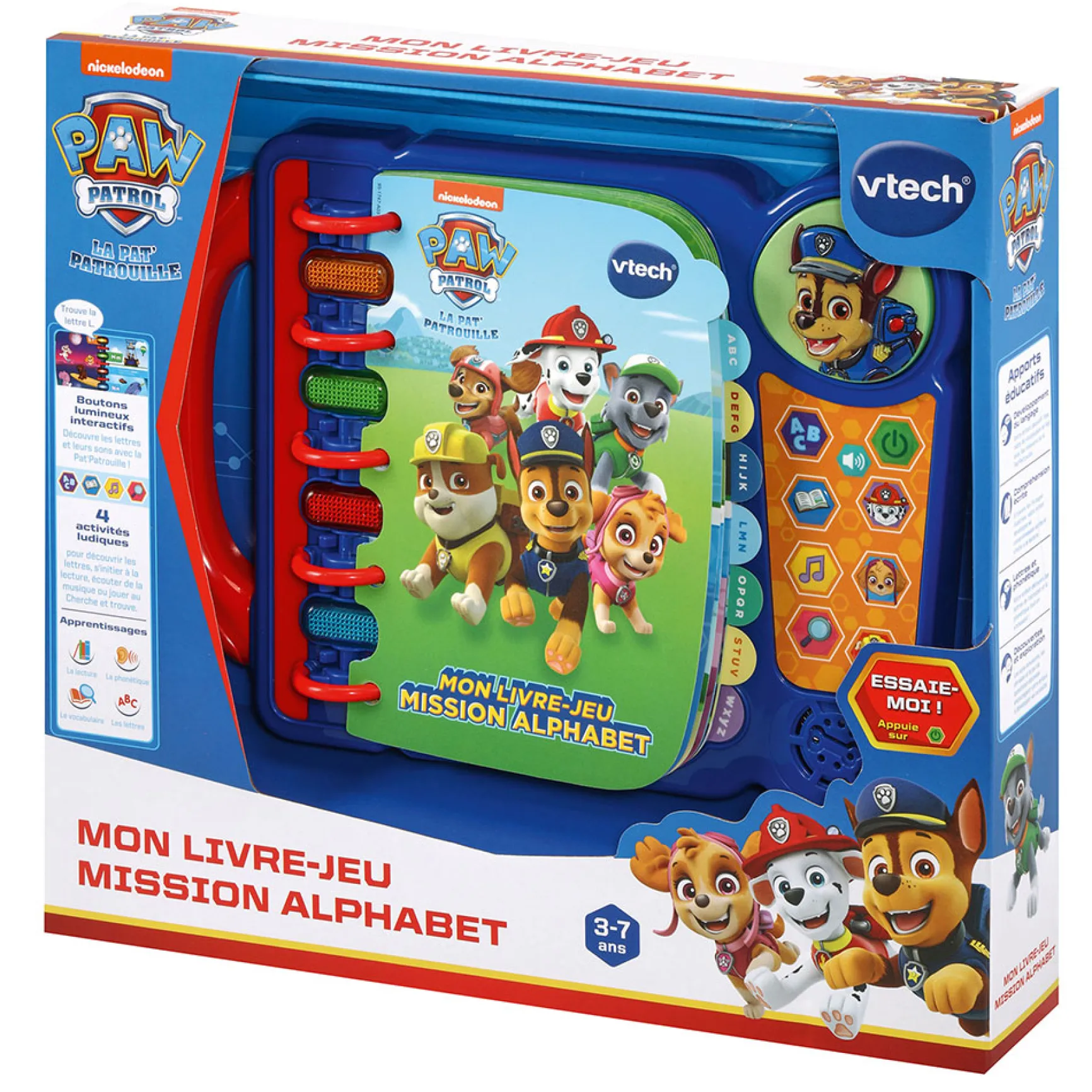 Pat'Patrouille - Mon livre-jeu Mission Alphabet