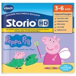 Peppa Pig - cartouche de jeu Storio