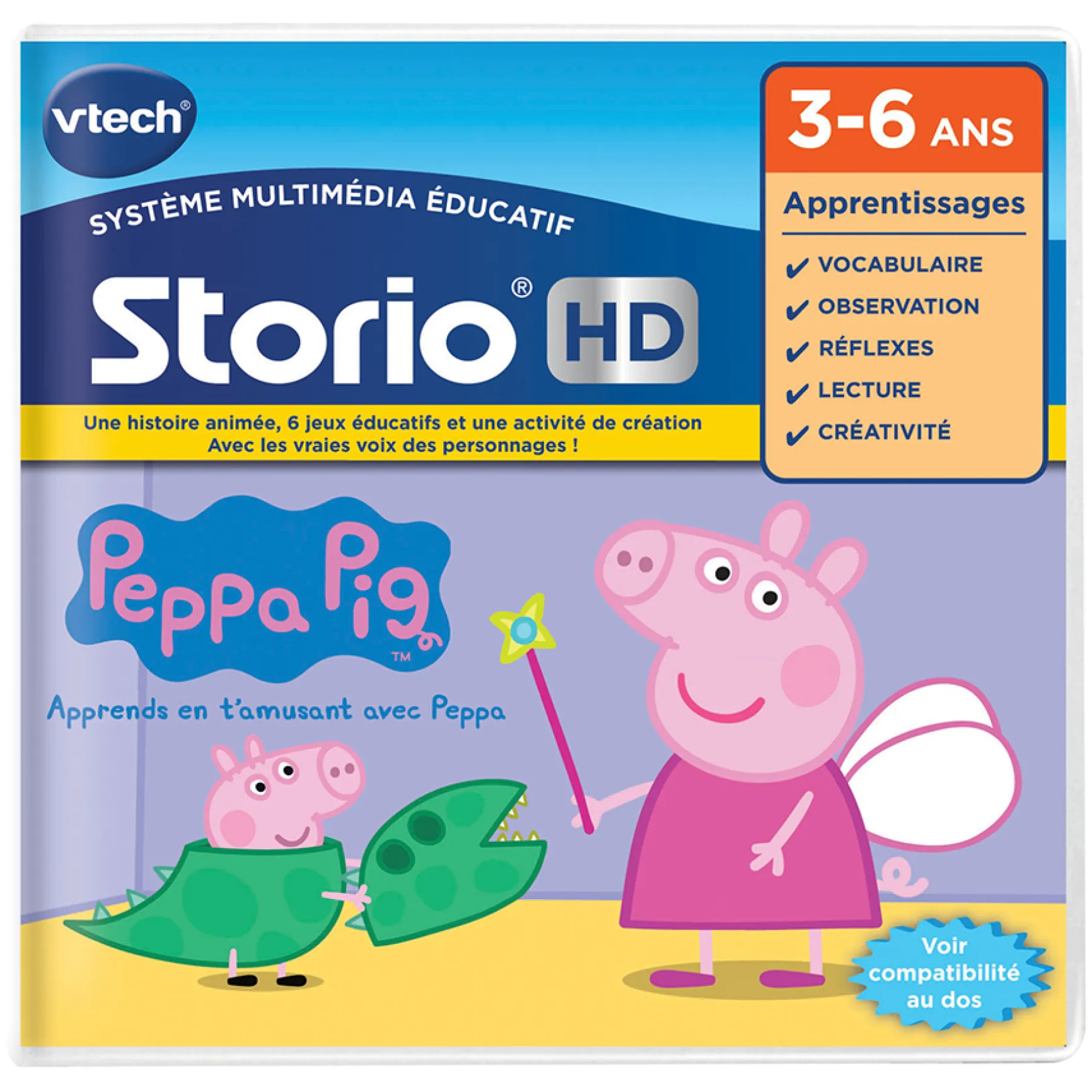 Peppa Pig - cartouche de jeu Storio
