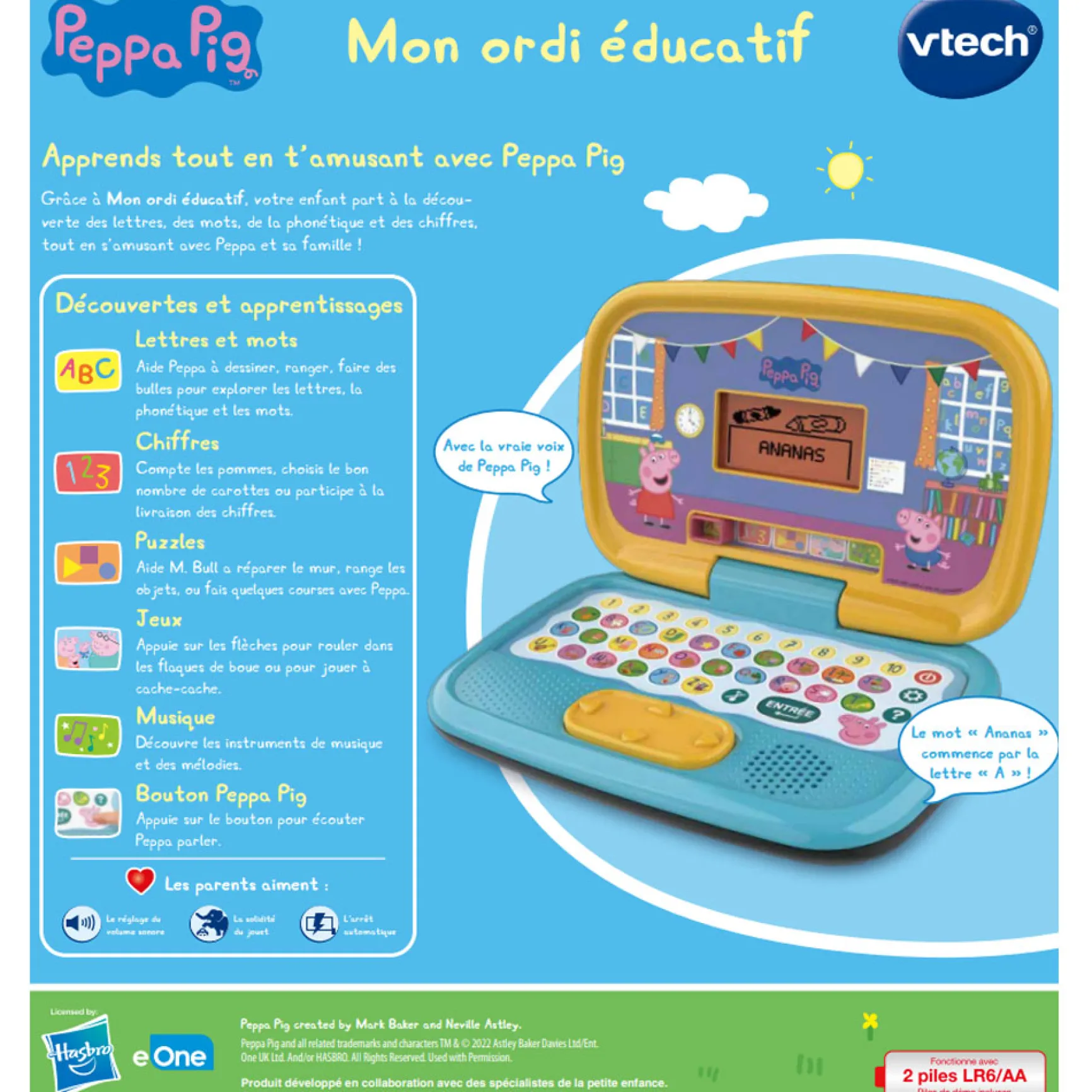 Peppa Pig - Mon ordi éducatif