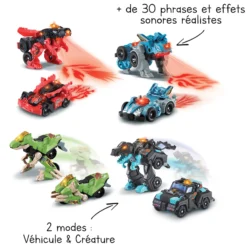 Petits Switch & Go Dinos Fire et 1'click