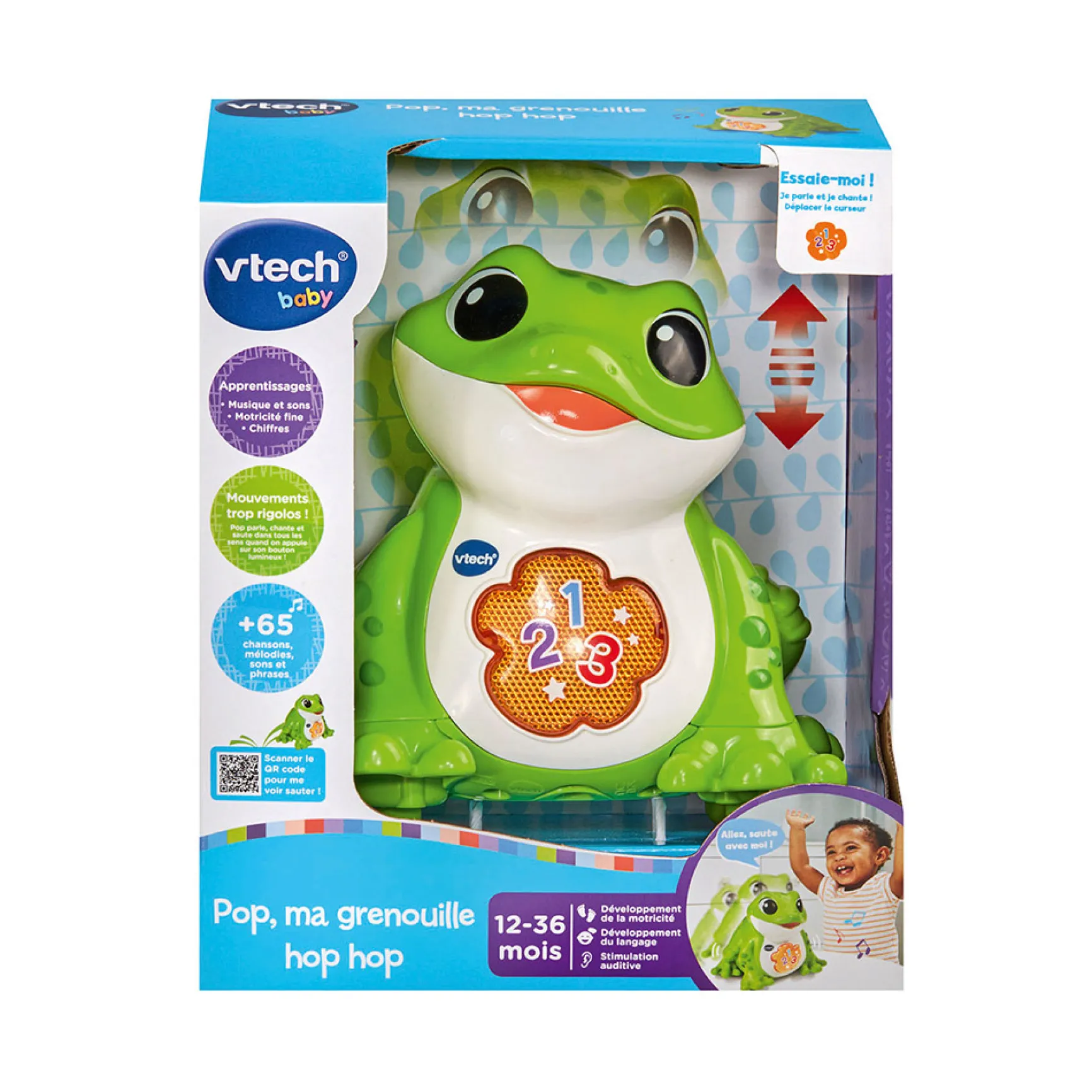 Pop, ma grenouille hop hop