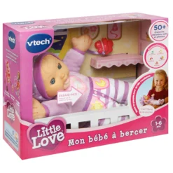 Poupée interactive à bercer - Little Love