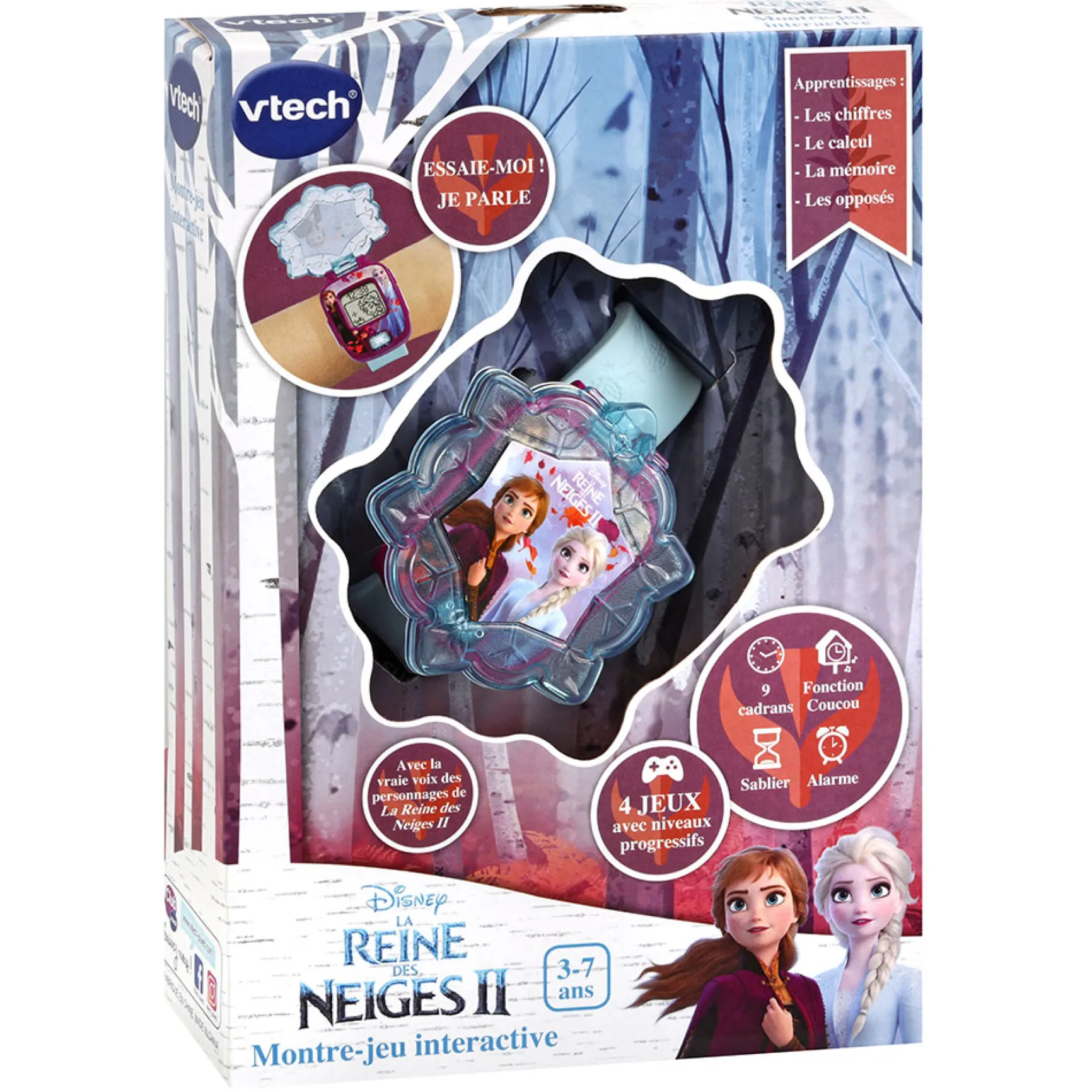 Reine des Neiges 2 - La montre-jeu interactive d'Elsa
