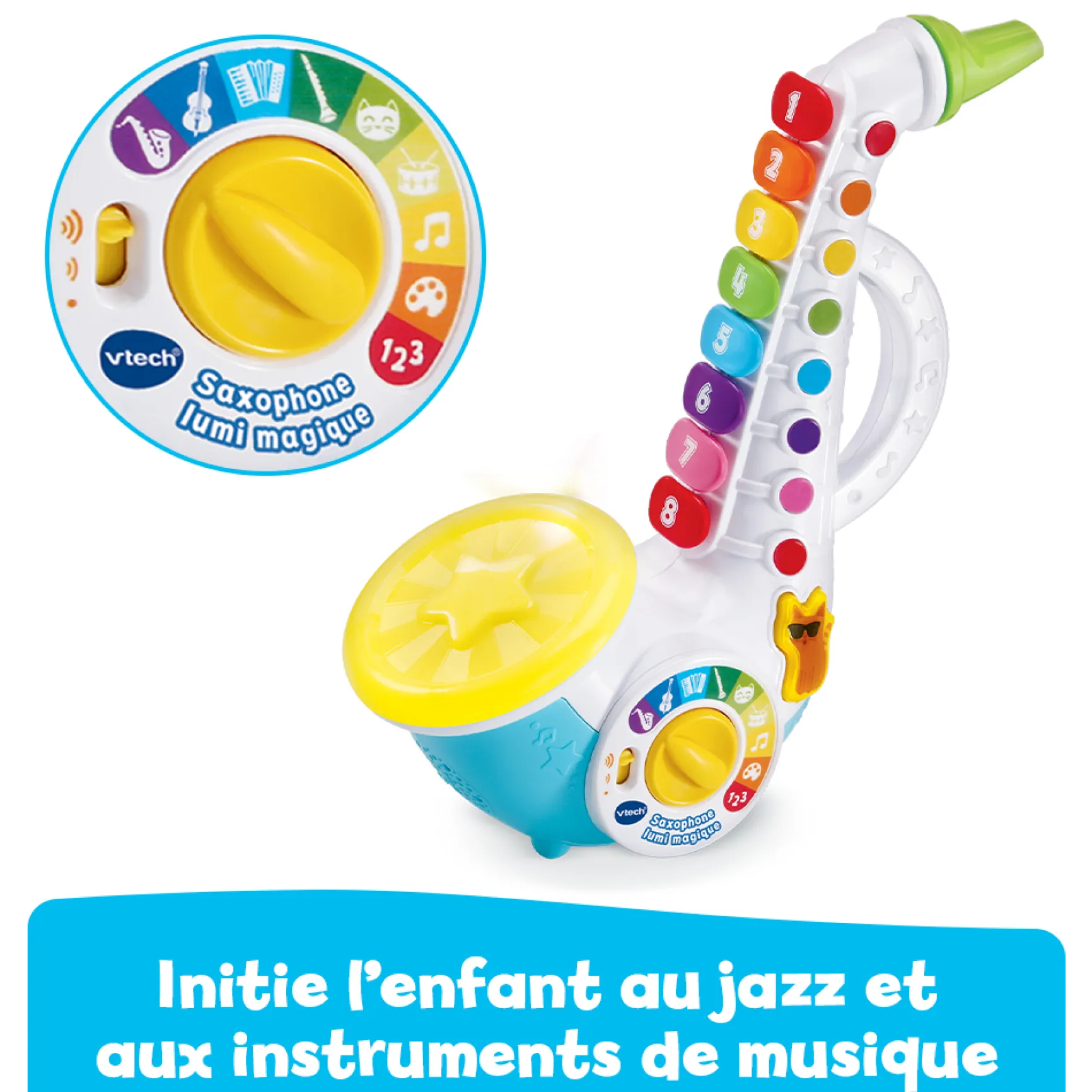 Saxophone lumi magique